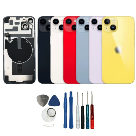 Vitre arrière complète prémontée iPhone 14