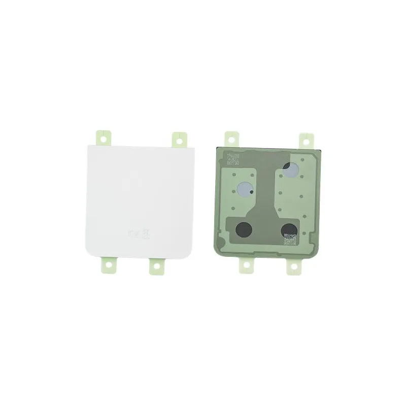 Vitre arrière Samsung Z Flip 6 Blanc OFFICIELLE (F741) GH82-35182F
