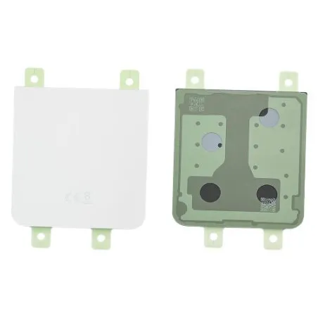 Vitre arrière Samsung Z Flip 6 Blanc OFFICIELLE (F741) GH82-35182F