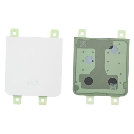 Vitre arrière Samsung Z Flip 6 Blanc OFFICIELLE (F741) GH82-35182F