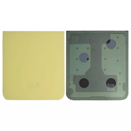 Vitre arrière Samsung Z Flip 6 Jaune OFFICIELLE (F741) GH82-35182B