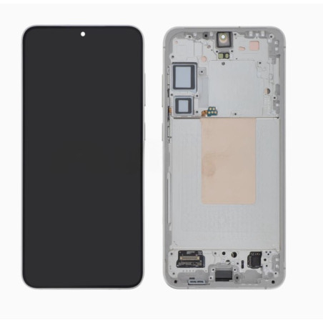 Ecran + chassis beige crème Samsung S24+ OFFICIEL SM-S926