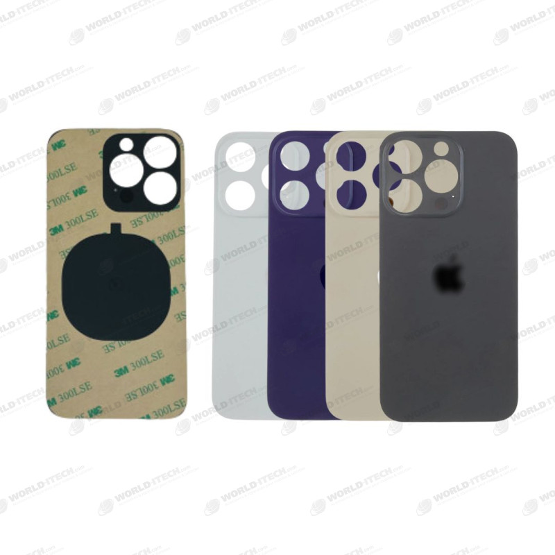 Vitre face arrière avec adhésif iPhone 14 Pro qualité origine