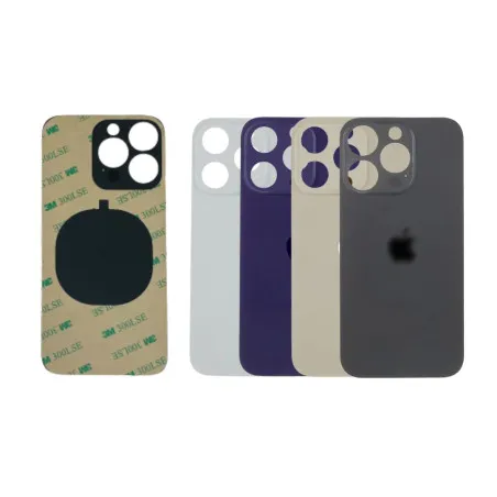 Vitre face arrière avec adhésif iPhone 14 Pro Max qualité origine