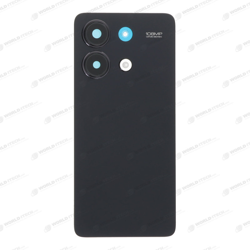 Vitre arrière noir COMPATIBLE Xiaomi Redmi Note 13 4G