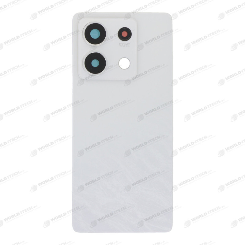 Vitre arrière blanche COMPATIBLE Xiaomi Redmi Note 13 5G