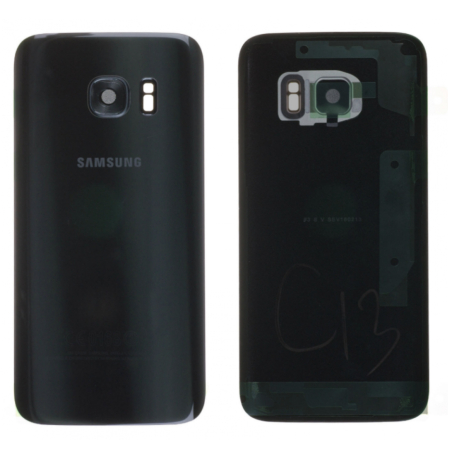 Vitre arrière Samsung S7 Noir OFFICIELLE SM-G930