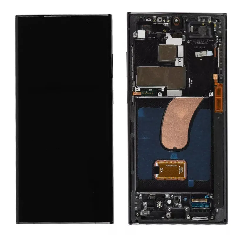 Ecran Samsung S23 Ultra Noir ORIGINE SM-S918B