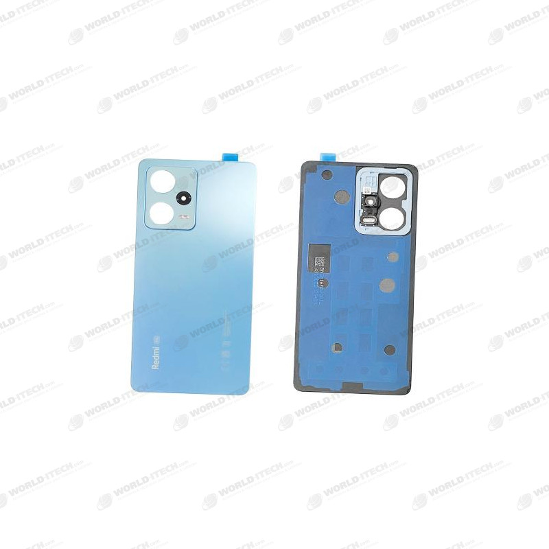 Vitre arrière Bleu Ciel OFFICIELLE Xiaomi Redmi Note 12 Pro 5G