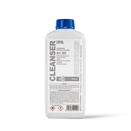 Bidon 1L iSopropanol désoxydation nettoyage electronique