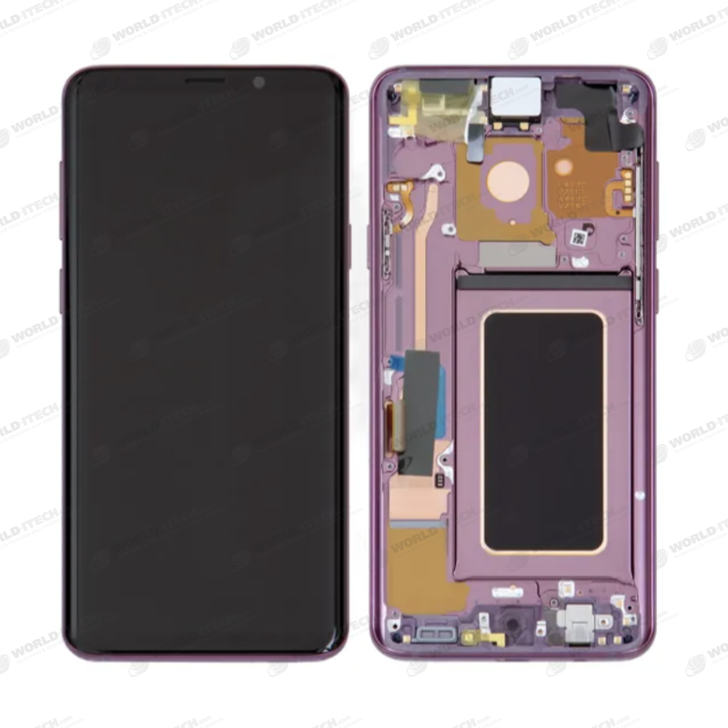 Ecran + chassis violet OFFICIEL Samsung S9 Plus SM-G965F - Outils OFFERTS