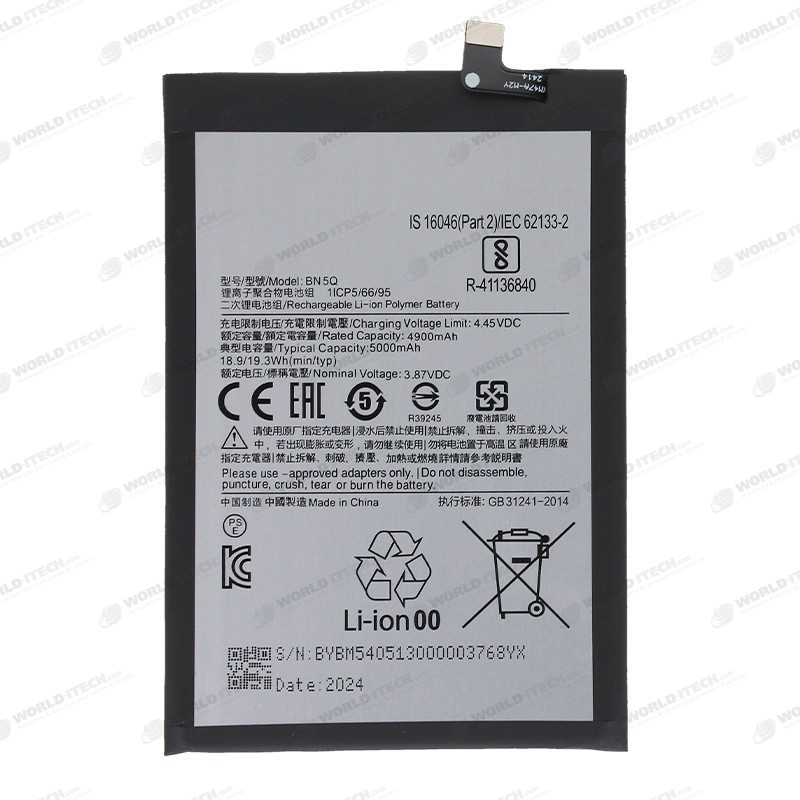 Battery COMPATIBLE with Xiaomi Redmi 13C – Free Tool Kit