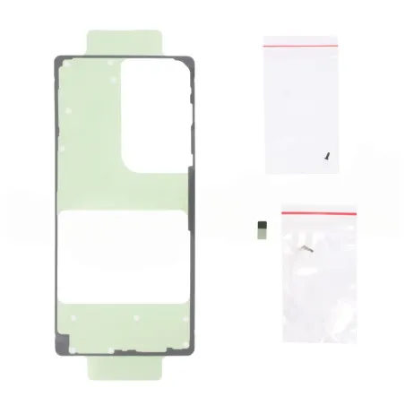 Kit adhésif vitre arrière + visserie OFFICIEL Samsung S25 Ultra S938
