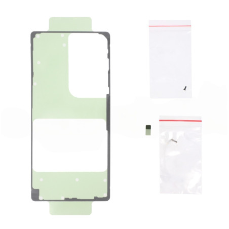 Kit adhésif vitre arrière + visserie OFFICIEL Samsung S25 Ultra S938