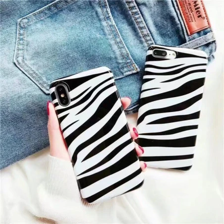 Coque Style Rayures de Zebre iPhone 7 / 8
