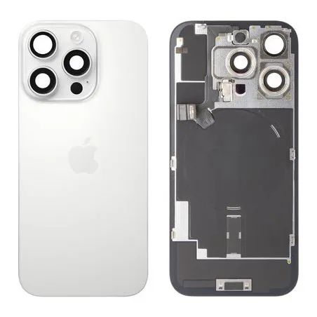 Vitre arrière complète prémontée iPhone 16 Pro - Outils Offerts