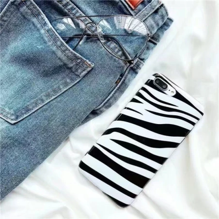Coque Style Rayures de Zebre iPhone 7 / 8