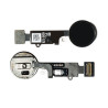 Bouton home complet avec nappe noir iPhone 7 / 7 Plus