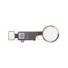 Bouton home complet blanc et or avec nappe  iPhone 7 / 7 Plus / 8 / 8 Plus