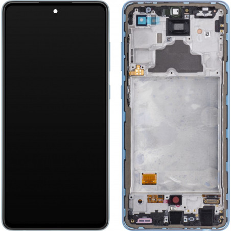 Ecran Bleu OFFICIEL Samsung A72 4G / 5G- Kit Outils OFFERT GH82-25624B / GH82-25541B / GH82-25542B