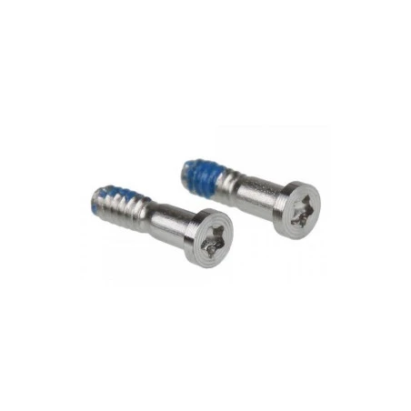 2 Vis Argenté Torx Pentalobe Bas iPhone 6S / 6S Plus