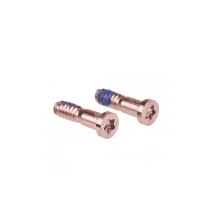 2 Vis Or Rose Torx Pentalobe Bas iPhone 6S / 6S Plus
