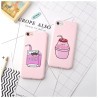 Coque silicone Peach rose boisson iPhone 7 / 8