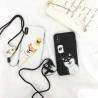 Coque silicone chien qui parle Shiba Inu iPhone X