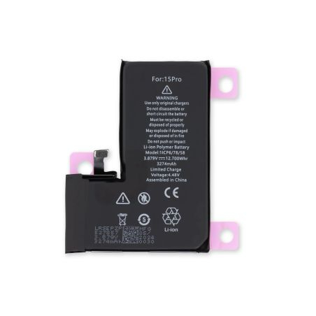 Batterie iPhone 15 Pro - Premium (Ti) + Outils Offerts