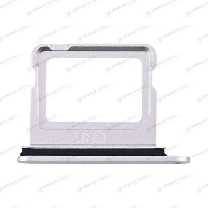 Tiroir Support Carte SIM Blanc iPhone 16 / 16 Plus
