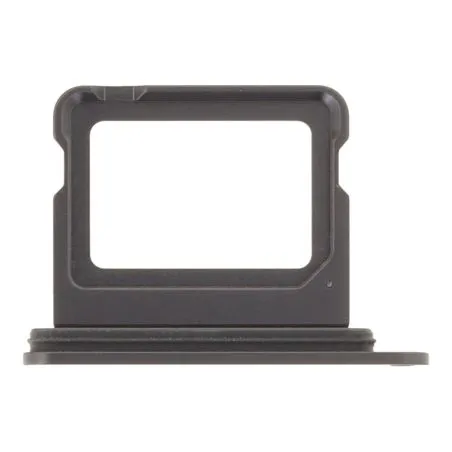 Tiroir Support Carte SIM Noir iPhone 17
