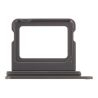 Tiroir Support Carte SIM Noir iPhone 17