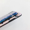 Coque silicone petits coeurs rose et bleu iPhone X / XS