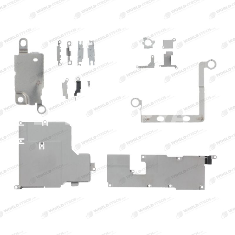 Lot complet petites plaques metallique iPhone 14 Pro