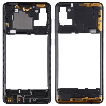 Chassis intermédiaire noir COMPATIBLE Samsung A21s SM-A217F