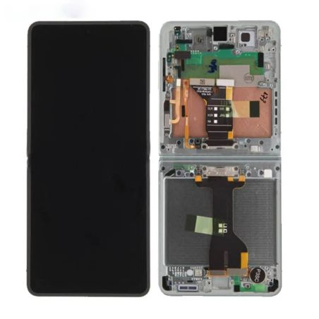 Ecran + chassis Vert d'eau OFFICIEL Samsung Z Flip 7 (F766) GH82-37581E