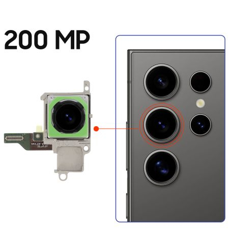 Caméra arrière Principale 200MP ORIGINE Samsung S23 Ultra (S918)