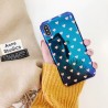 Coque silicone petits coeurs rose et bleu iPhone 7 Plus / 8 Plus