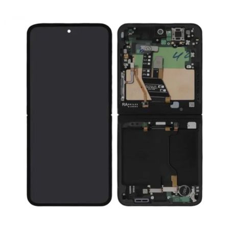 Ecran + chassis Noir OFFICIEL Samsung Z Flip 7 FE (F761) GH82-37734A