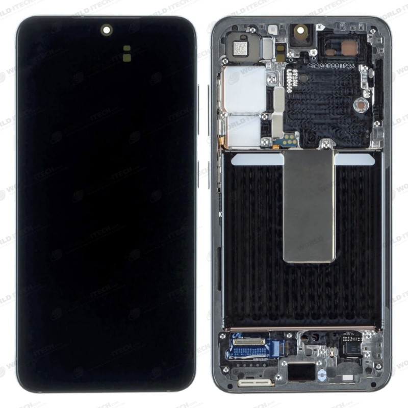 Samsung ORIGINAL AMOLED screen black S23 SM-S911B GH82-30480A