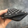 Coque silicone noir petits coeurs et chien mignon iPhone X / XS