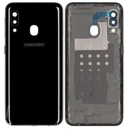 OFFIZIELLES schwarzes Rückcover Samsung A20e SM-A202F