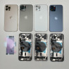 Complete pre-mounted rear window frame for iPhone 12 pro - KIT FREE TOOLS