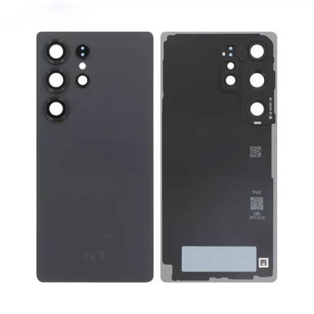 Vitre arrière Samsung S25 Ultra Noir Absolu Titane OFFICIELLE (S938)