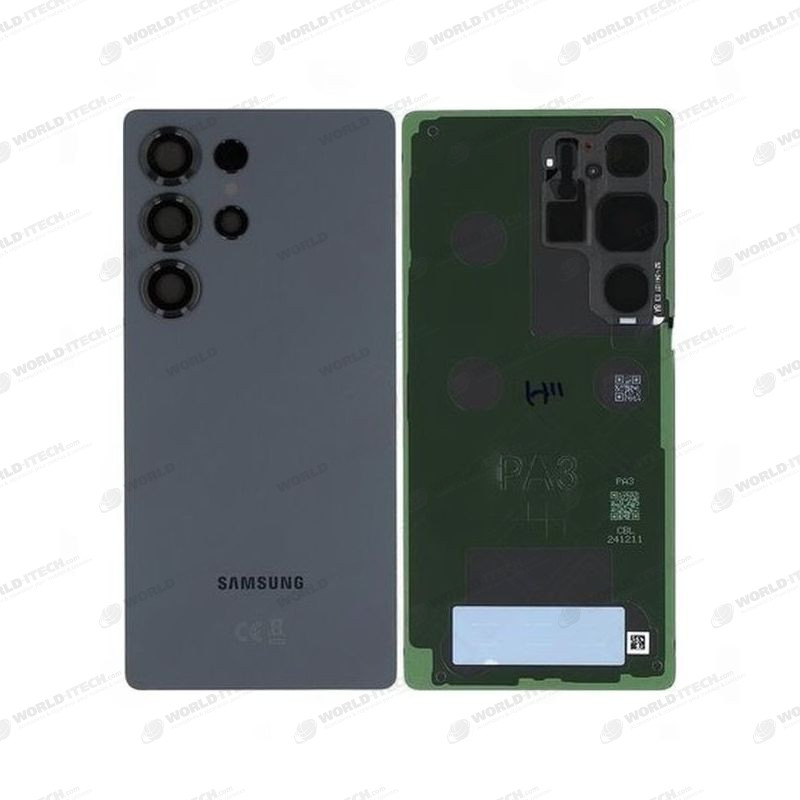 Vitre arrière Samsung S25 Ultra Noir Titane OFFICIELLE (S938)