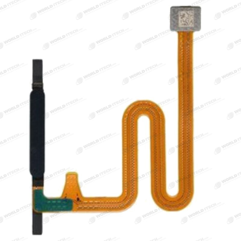 Nappe bouton power lecteur empreinte noir OFFICIEL Samsung A14 4G (A145)