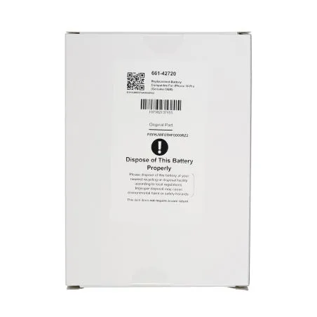 iPhone 16 Pro Battery - Official Apple (Service Pack) - Free Tools