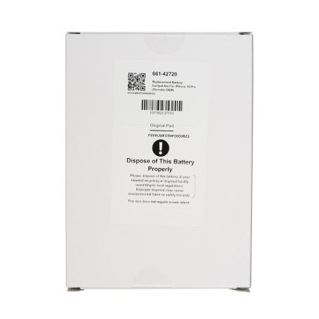 iPhone 16 Pro Akku – Original von Apple (Service Pack) – Kostenloses Zubehör