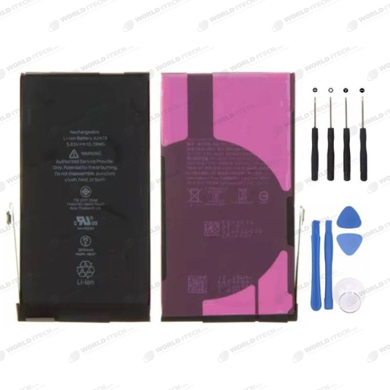 Batterie iPhone 12 / 12 Pro - Haute Capacité (Ti) - Outils Offerts