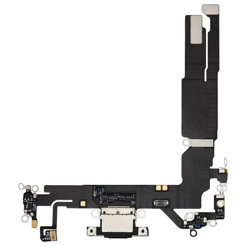 Connecteur charge noir avec micro origine iPhone 16
